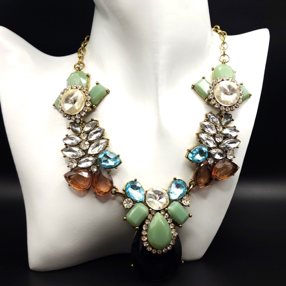 Bejeweled Statement Necklace - image 1